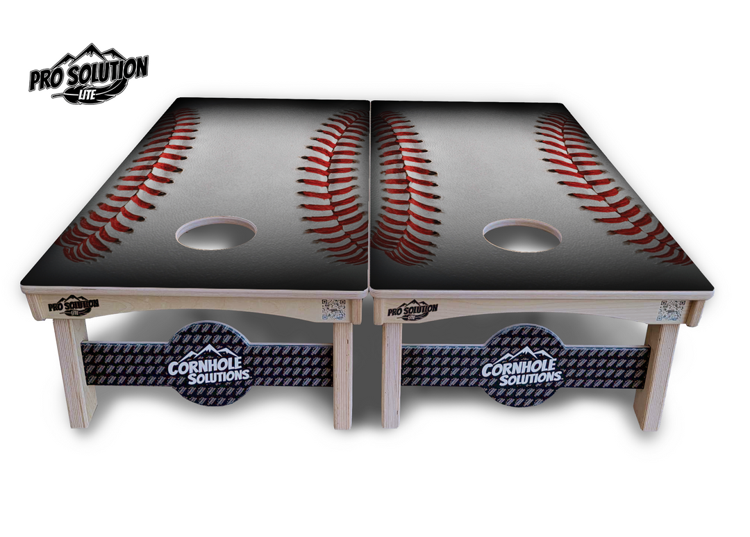 Baseball Cornhole Boards - Pro Solution Lite Series