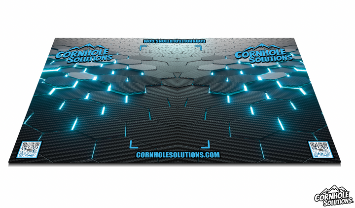 Custom Cornhole Pitching Mats (2 mats, 5'x8')