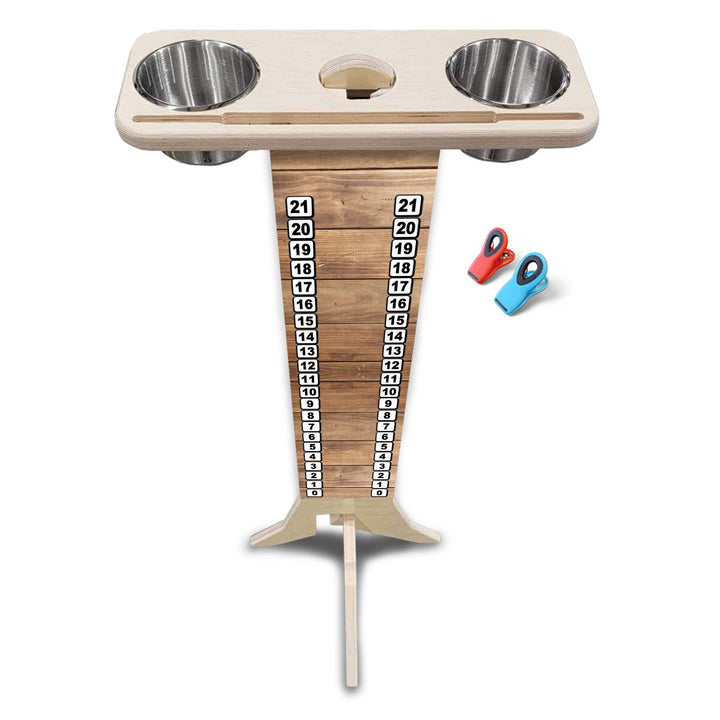 Wooden Background Designs - Score Stand