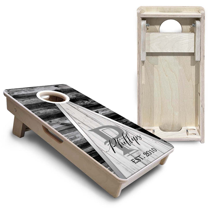 Mini Cornhole Boards - Wedding Triangle