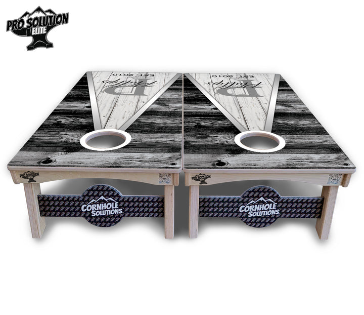 Wedding Triangle Cornhole Boards - Pro Solution Elite Series