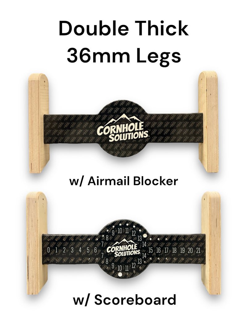Pro Solution Boards - Wooden Bridge Design - Zero Bounce! Zero Movement! Panels for added Weight & Stability! Double Legs with Circle Brace Airmail Blocker! Boards Weigh approx. 45lbs per Board!