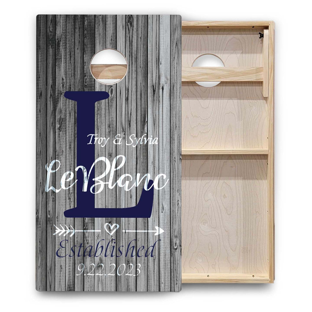 Wedding Cornhole Boards - Backyard Series