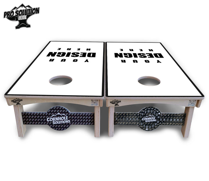 Custom Cornhole Boards - Pro Solution Elite Series