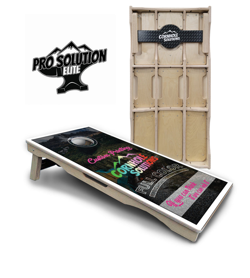 Custom Cornhole Boards - Pro Solution Elite Series