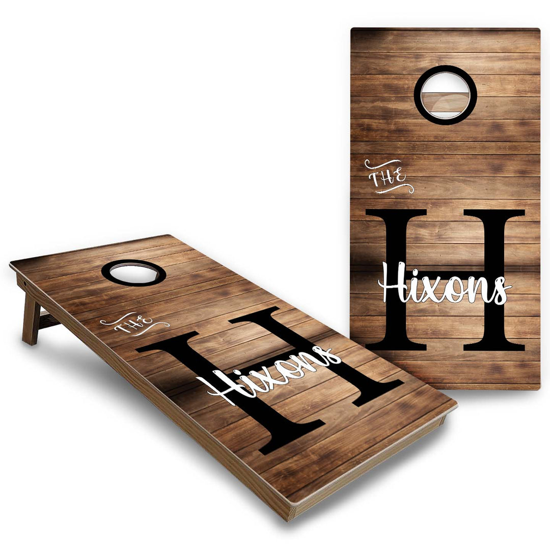 Wedding Cornhole Boards - Backyard Series