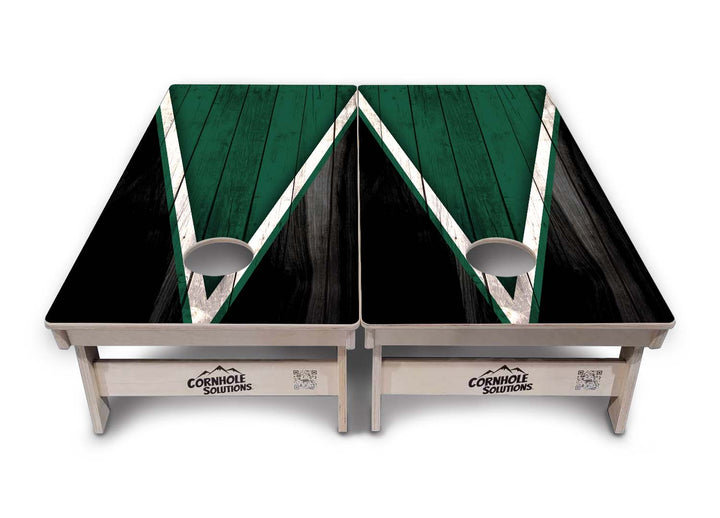 Team Color Triangle Cornhole Boards - Professional Tournament Series