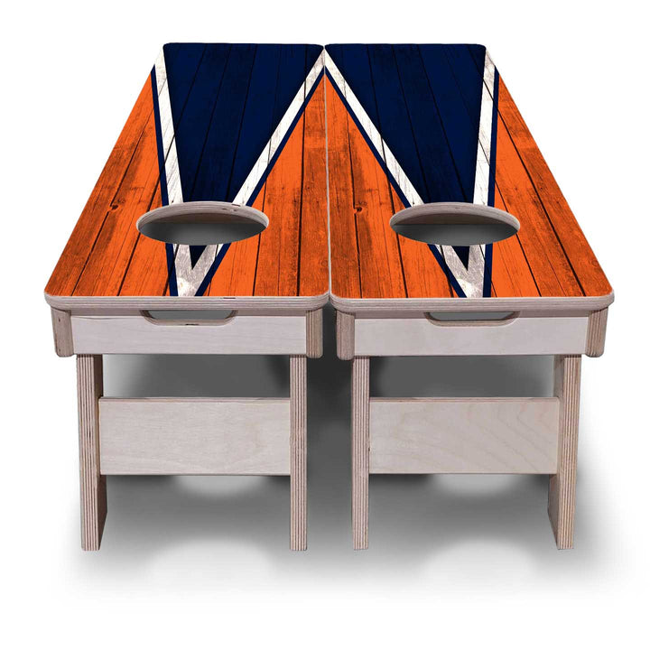 Training Skinny Boards - Sports Theme - Navy & Orange