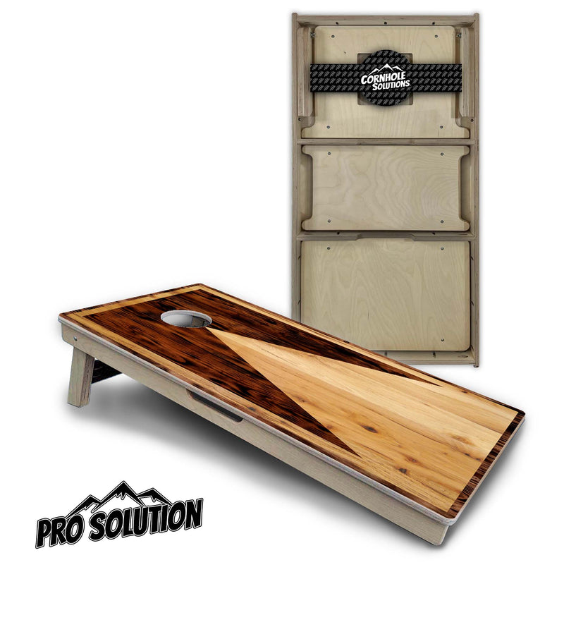 Pro Solution Boards - Wooden Triangle Design Options - Zero Bounce! Zero Movement! Panels for added Weight & Stability! Double Legs with Circle Brace Airmail Blocker! Boards Weigh approx. 45lbs per Board!