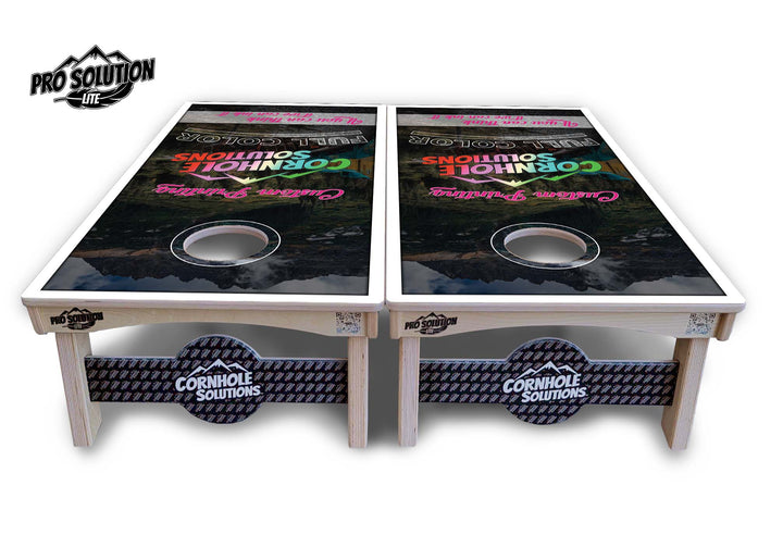 Custom Cornhole Boards - Pro Solution Lite Series