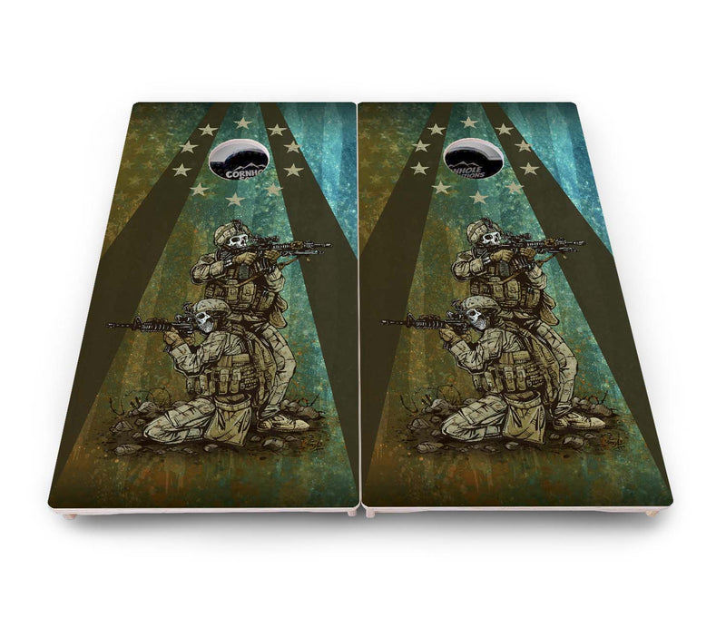 Artist Series Cornhole Boards - Pro Solution Elite Series