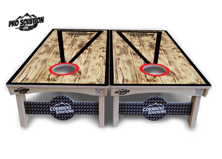 Burnt Triangle Cornhole Boards - Pro Solution Lite Series