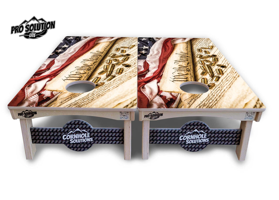 DTOM & WTP Cornhole Boards - Pro Solution Lite Series