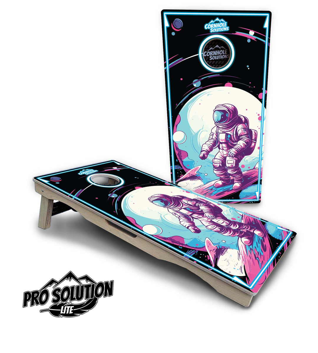 Pro Solution Lite - Spaceman - Professional Tournament Cornhole ...