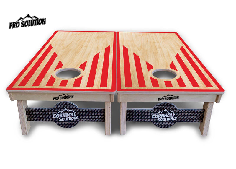 Pro Solution Boards - Stars & Stripes - NO LOGO - Zero Bounce! Zero Movement! Panels for added Weight & Stability! Double Legs with Circle Brace Airmail Blocker! Boards Weigh approx. 45lbs per Board!