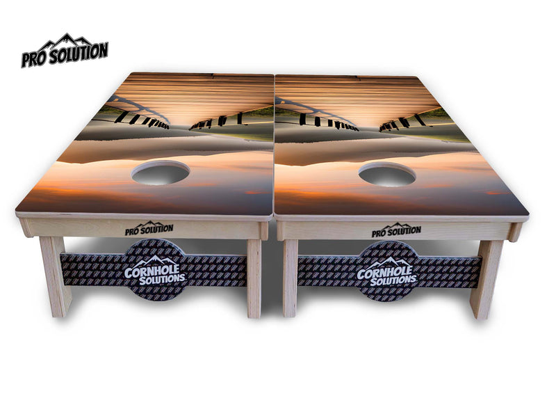 Pro Solution Boards - Wooden Bridge Design - Zero Bounce! Zero Movement! Panels for added Weight & Stability! Double Legs with Circle Brace Airmail Blocker! Boards Weigh approx. 45lbs per Board!