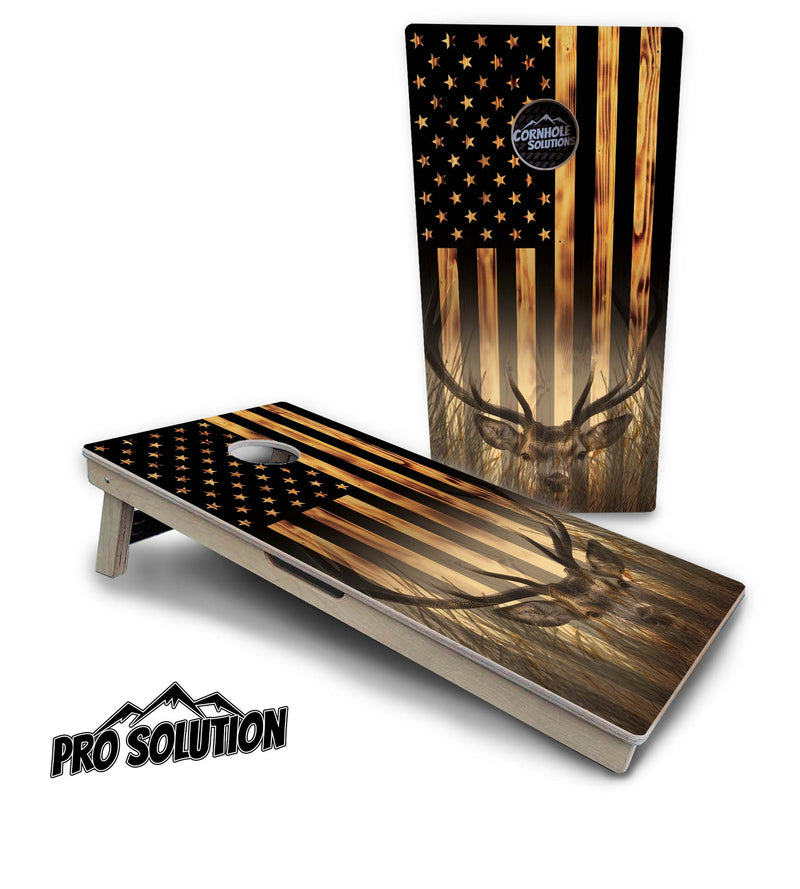 Pro Solution Boards - Hidden Deer & Fish Options - Zero Bounce! Zero Movement! Panels for added Weight & Stability! Double Legs with Circle Brace Airmail Blocker! Boards Weigh approx. 45lbs per Board!