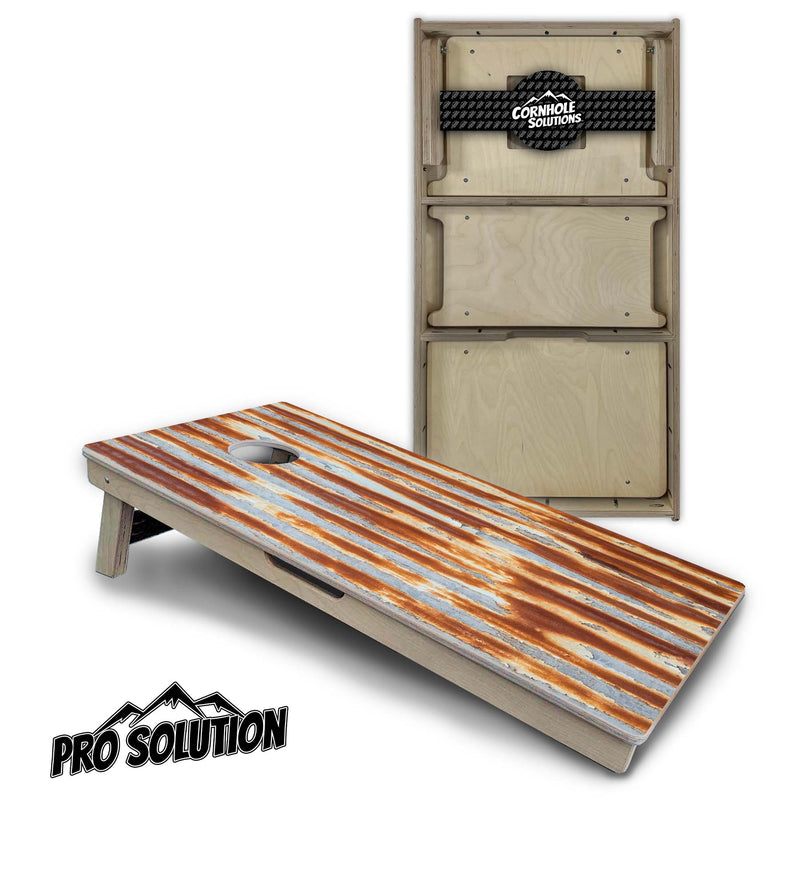 Pro Solution Boards - Rustic Roof Design - Zero Bounce! Zero Movement! Panels for added Weight & Stability! Double Legs with Circle Brace Airmail Blocker! Boards Weigh approx. 45lbs per Board!