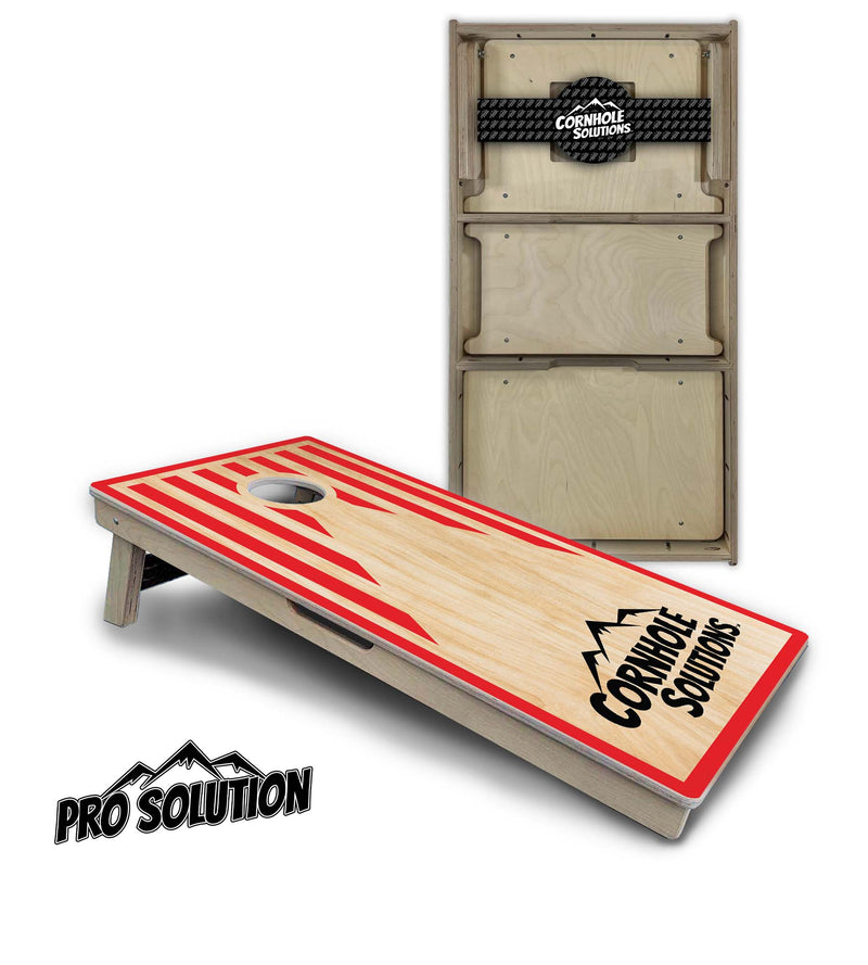 Pro Solution Boards - CS Stars & Stripes - Zero Bounce! Zero Movement! Panels for added Weight & Stability! Double Legs with Circle Brace Airmail Blocker! Boards Weigh approx. 45lbs per Board!