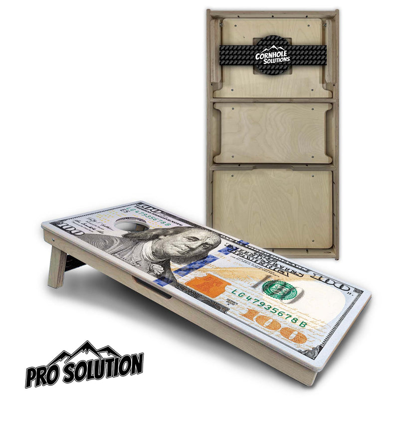 Pro Solution Boards - $100 Bill Design - Zero Bounce! Zero Movement! Panels for added Weight & Stability! Double Legs with Circle Brace Airmail Blocker! Boards Weigh approx. 45lbs per Board!