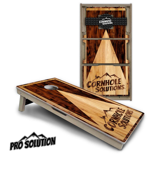 Pro Solution Boards - CS Wooden Triangle - Zero Bounce! Zero Movement! Panels for added Weight & Stability! Double Legs with Circle Brace Airmail Blocker! Boards Weigh approx. 45lbs per Board!
