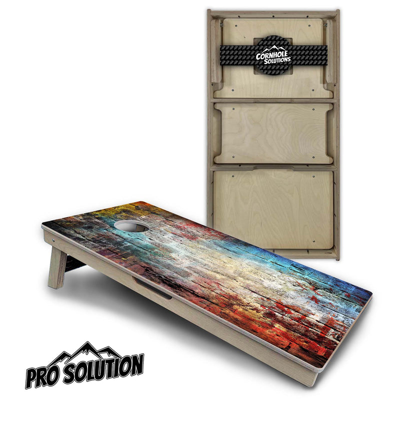 Pro Solution Boards - Colorful Brick Design - Zero Bounce! Zero Movement! Panels for added Weight & Stability! Double Legs with Circle Brace Airmail Blocker! Boards Weigh approx. 45lbs per Board!