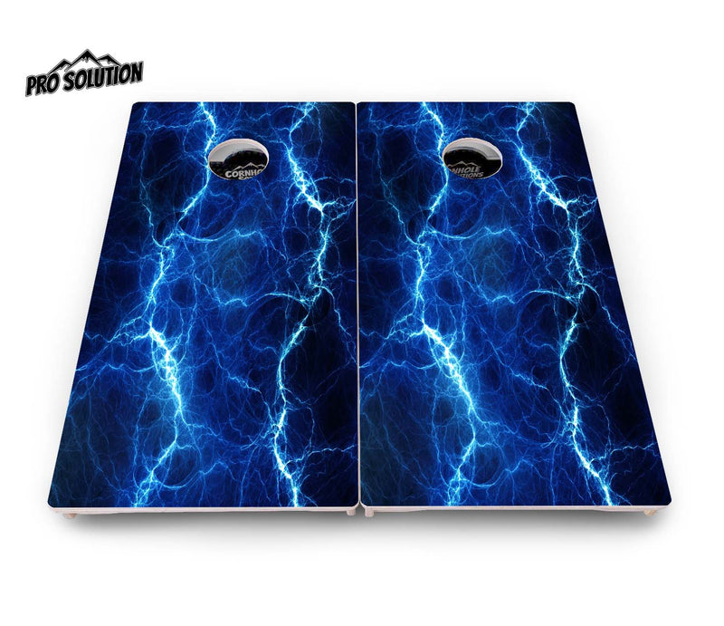 Pro Solution Boards - Blue Lightning Design - Zero Bounce! Zero Movement! Panels for added Weight & Stability! Double Legs with Circle Brace Airmail Blocker! Boards Weigh approx. 45lbs per Board!