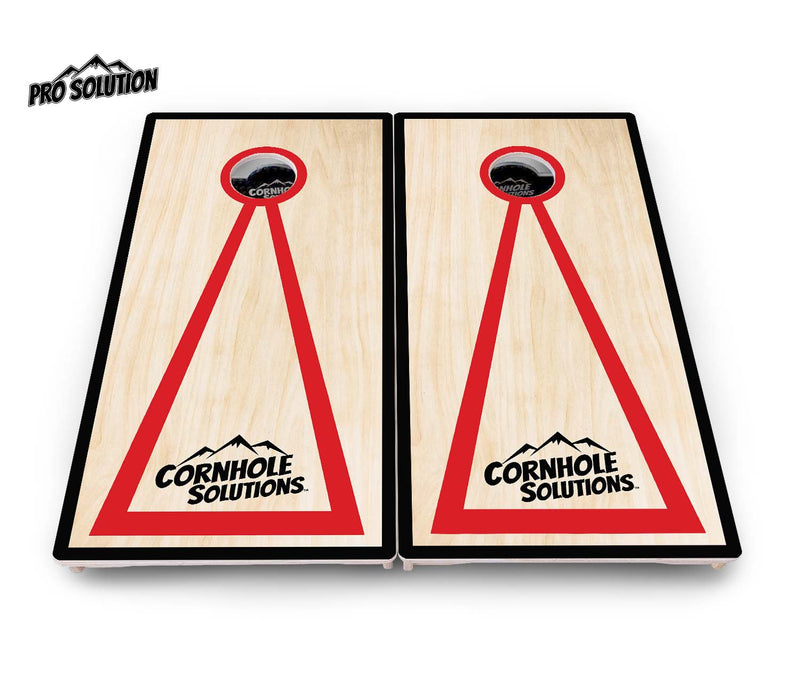 Pro Solution Boards - Red/Black Hole Design Options - Zero Bounce! Zero Movement! Panels for added Weight & Stability! Double Legs with Circle Brace Airmail Blocker! Boards Weigh approx. 45lbs per Board!
