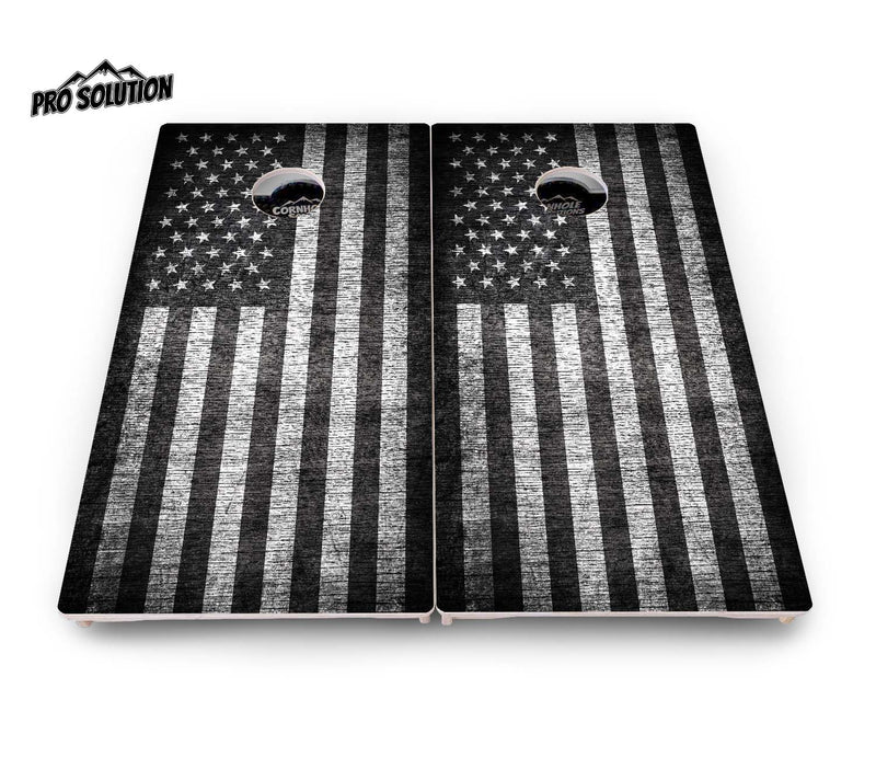 Pro Solution Boards - Monochrome Flag - Zero Bounce! Zero Movement! Panels for added Weight & Stability! Double Legs with Circle Brace Airmail Blocker! Boards Weigh approx. 45lbs per Board!