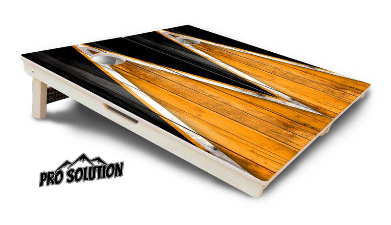 Pro Solution Boards - Orange Triangle Design - Zero Bounce! Zero Movement! Panels for added Weight & Stability! Double Legs with Circle Brace Airmail Blocker! Boards Weigh approx. 45lbs per Board!