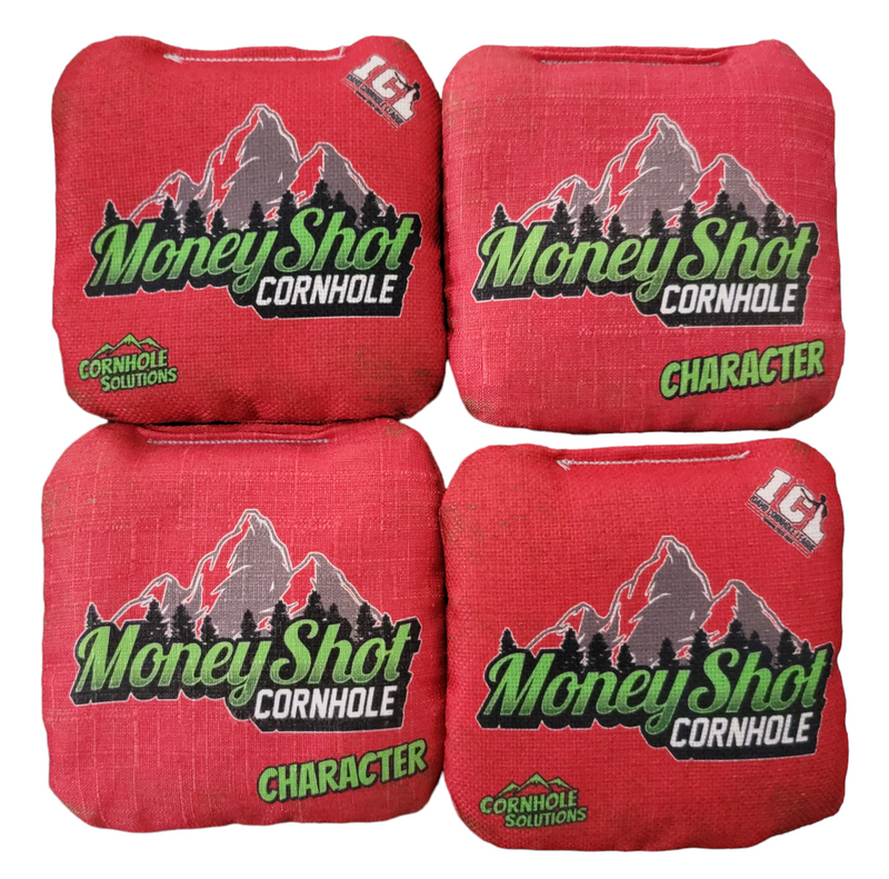 Pro Cornhole Bags - Professional 6x6 CUSTOM Cornhole Bags - Speed 6 & 8 (Set of 4 Bags)