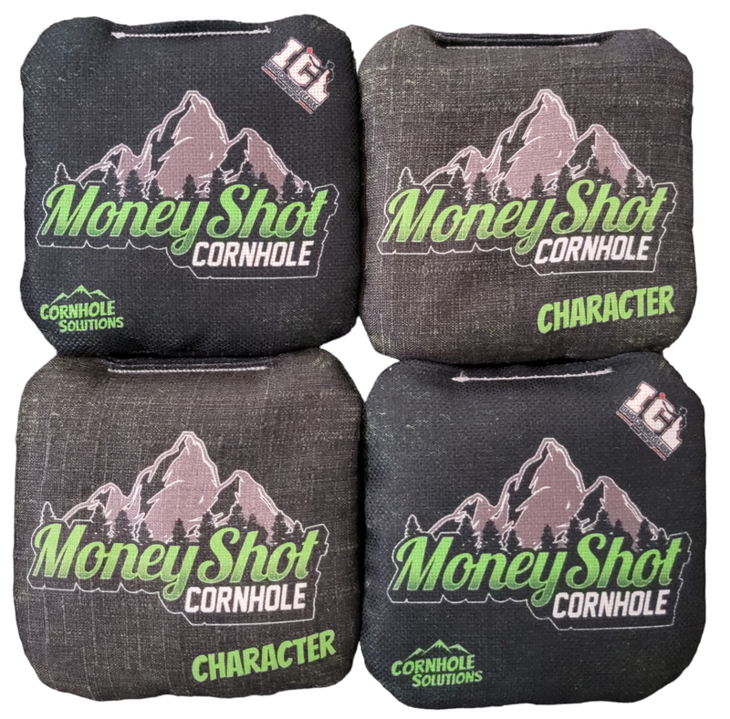 Pro Cornhole Bags - Professional 6x6 CUSTOM Cornhole Bags - Speed 6 & 8 (Set of 4 Bags)