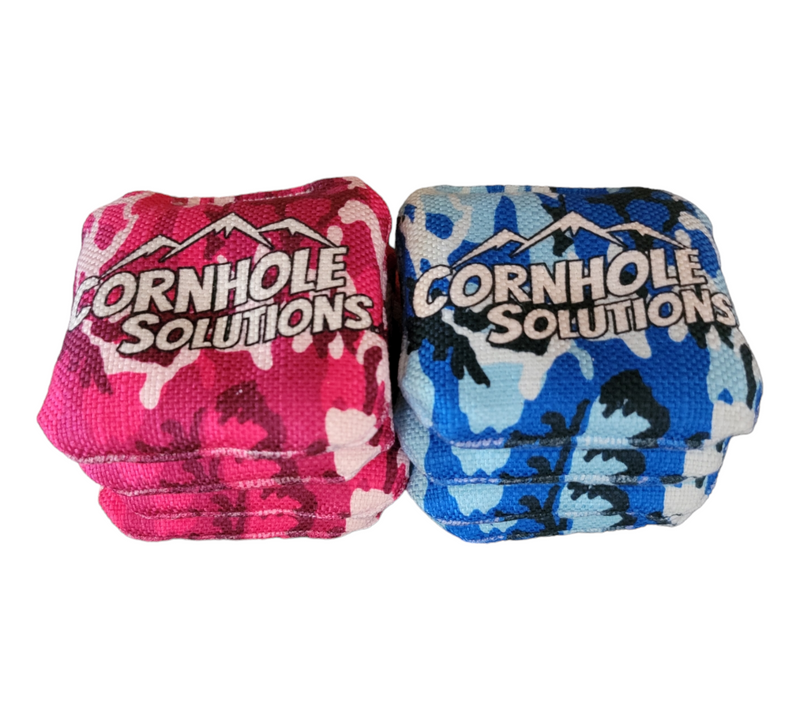 Mini Cornhole Bags 4"x4" Bags - Stock Colors and Patterns (Full Set of 8 bags)