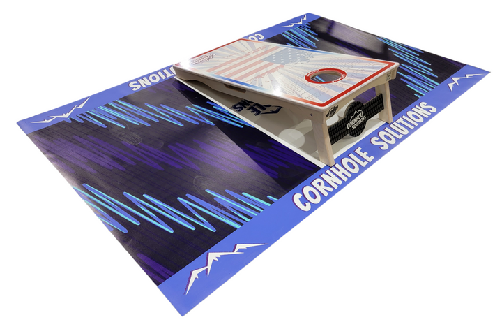 Custom Cornhole Pitching Mats (2 mats, 5'x8')