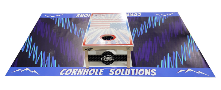 Custom Cornhole Pitching Mats (2 mats, 5'x8')