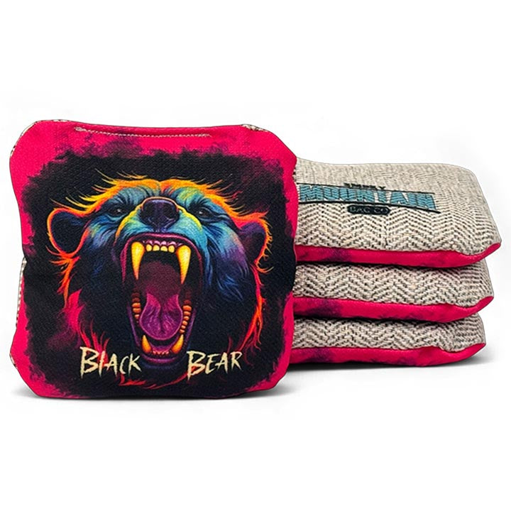 Smoky Mountain Bag Co – ProCornhole Bags (Set of 4) Black Bear