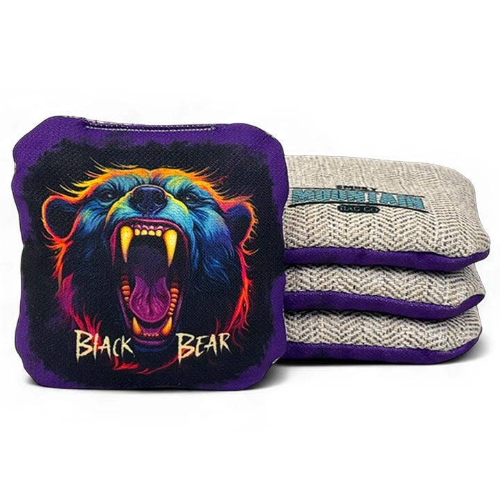 Smoky Mountain Bag Co – ProCornhole Bags (Set of 4) Black Bear