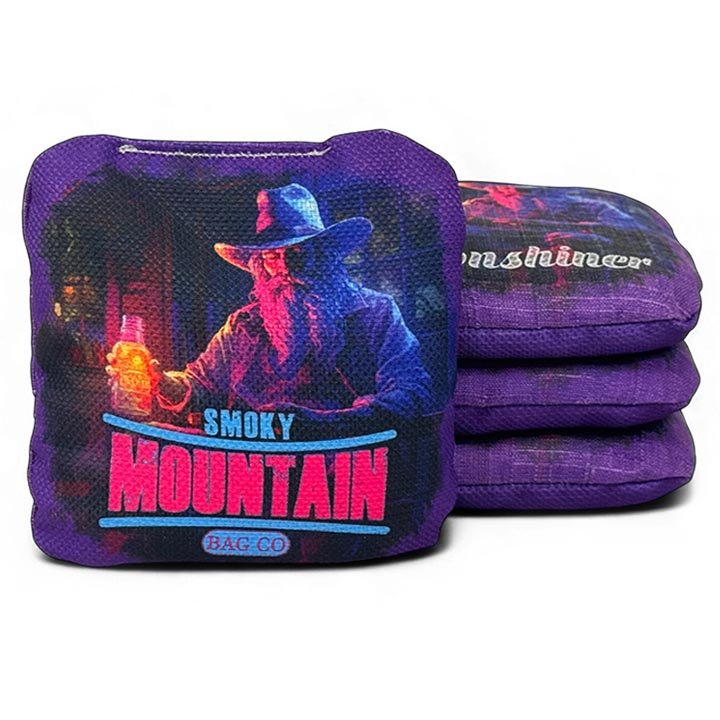 Smoky Mountain Bag Co – Pro Cornhole Bags – Set of 4 – Moonshiner