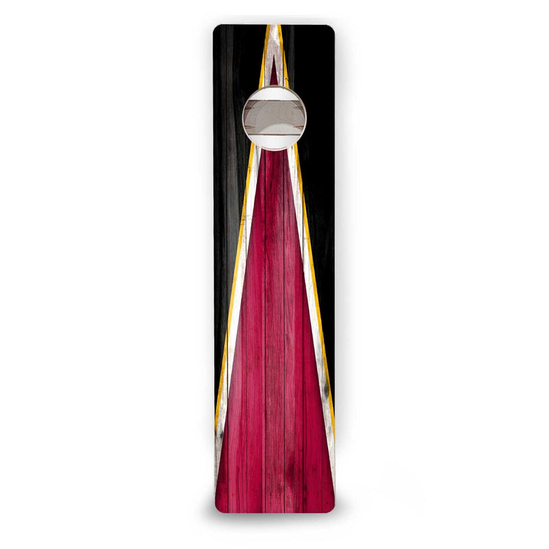 Training Skinny Boards - Sports Theme - Scarlet & Yellow