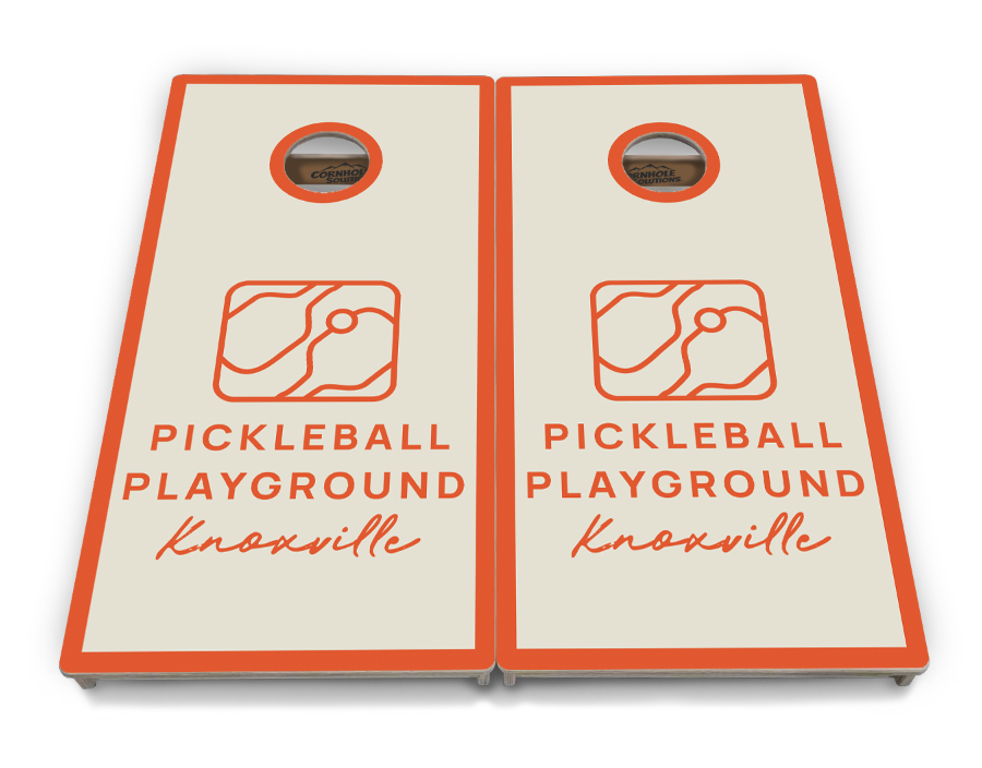 Complete Tournament Cornhole Bundle - Boards, Custom Bags & Carrying Case - Custom