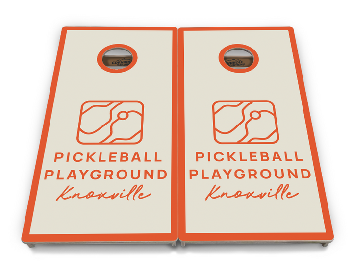 Complete Tournament Cornhole Bundle - Boards, Custom Bags & Carrying Case - Custom