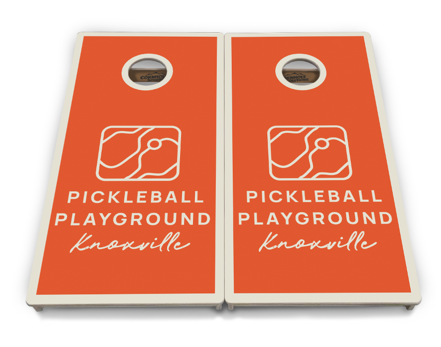 Complete Tournament Cornhole Bundle - Boards, Custom Bags & Carrying Case - Custom