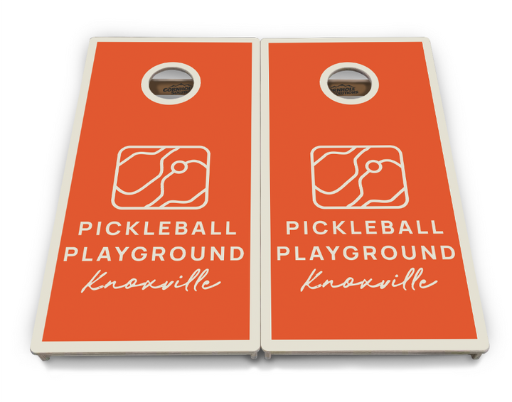 Complete Tournament Cornhole Bundle - Boards, Custom Bags & Carrying Case - Custom