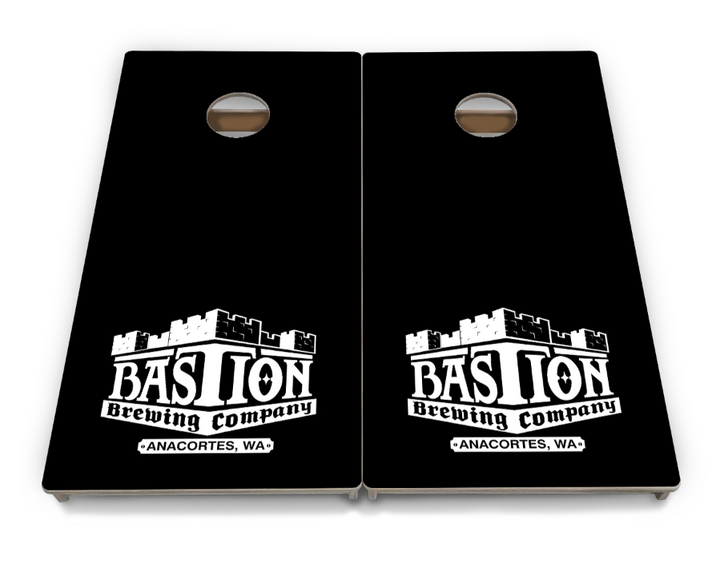 Complete Tournament Cornhole Bundle - Boards, Custom Bags & Carrying Case - Custom