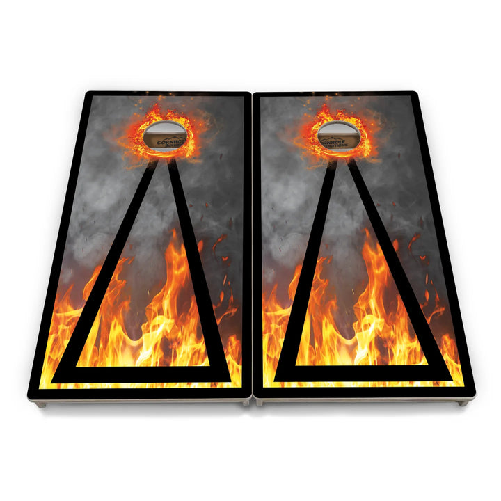 Smoke & Fire Cornhole Boards – Tournament Series