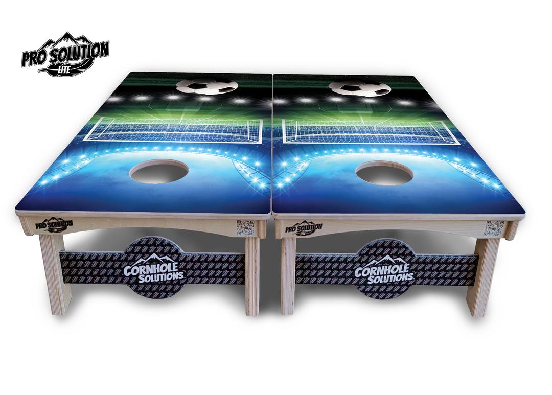 Soccer Cornhole Boards - Pro Solution Lite Series