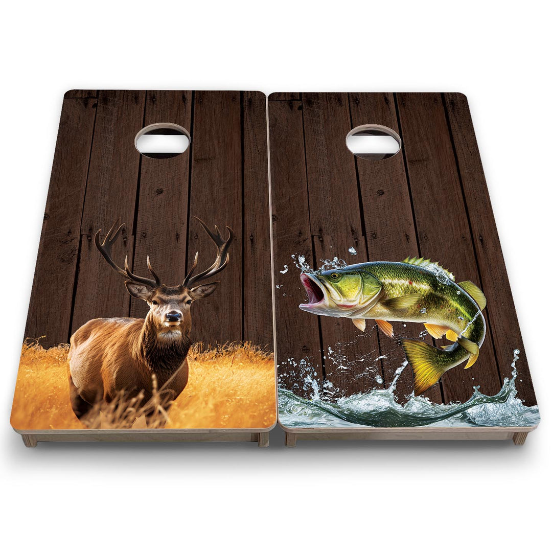 Colorful Deer & Fish Vacation Boards – 8 Mini Bags Included