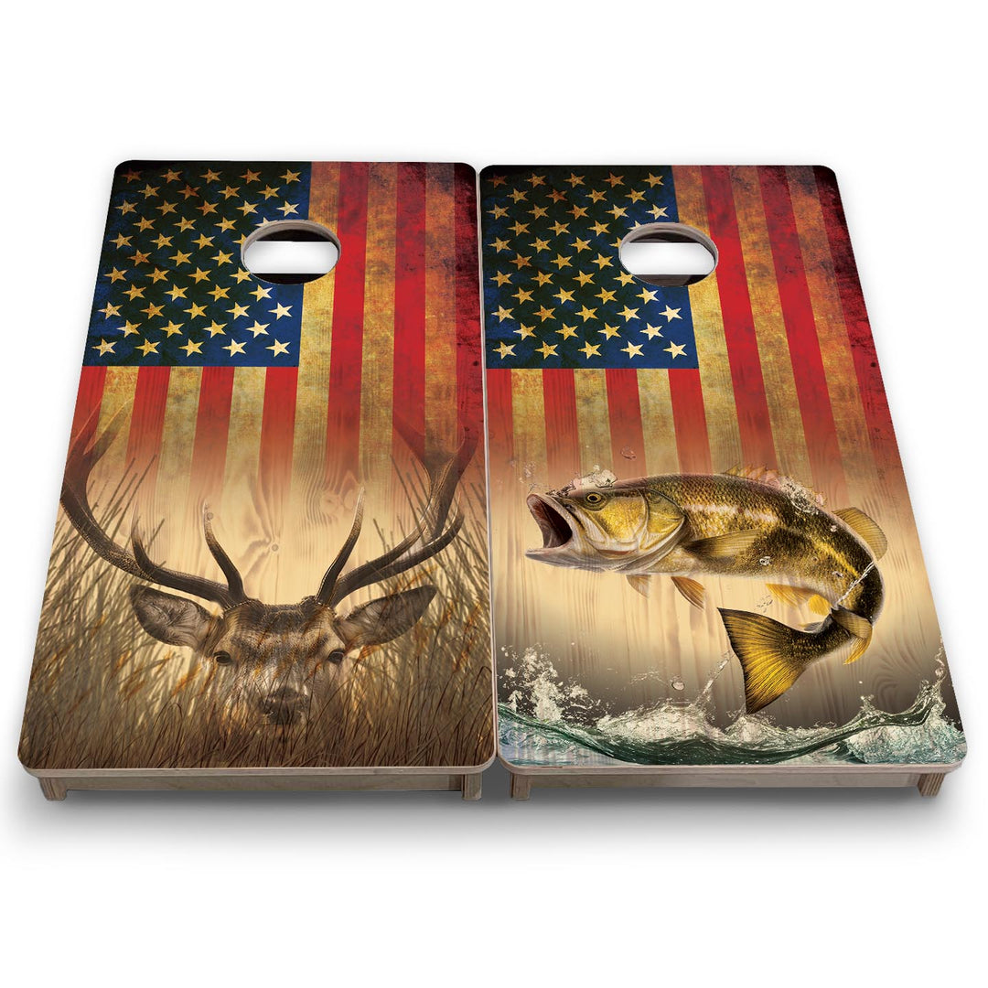 Colorful Deer & Fish Vacation Boards – 8 Mini Bags Included