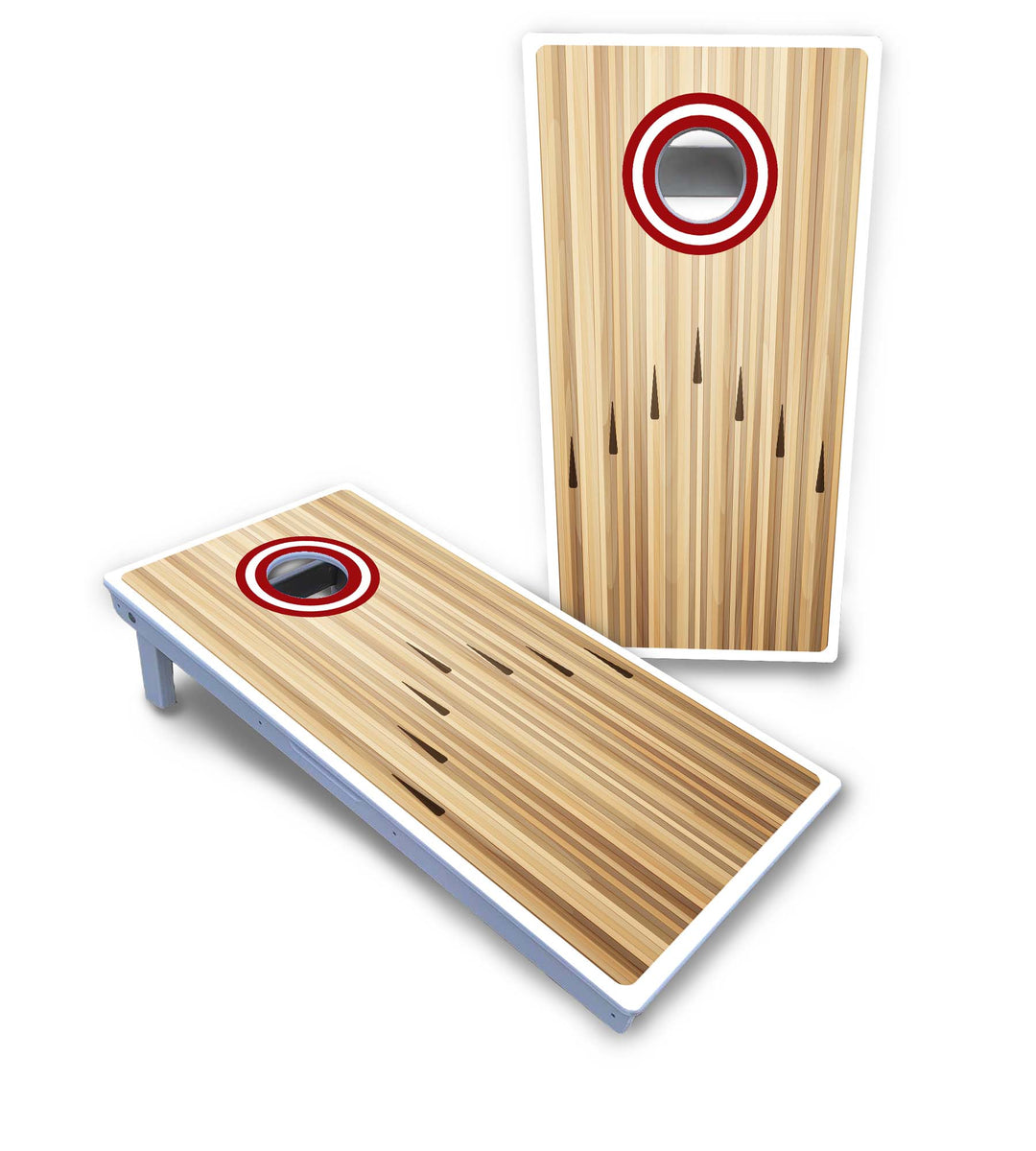 Bowling Cornhole Boards - All Weather Series