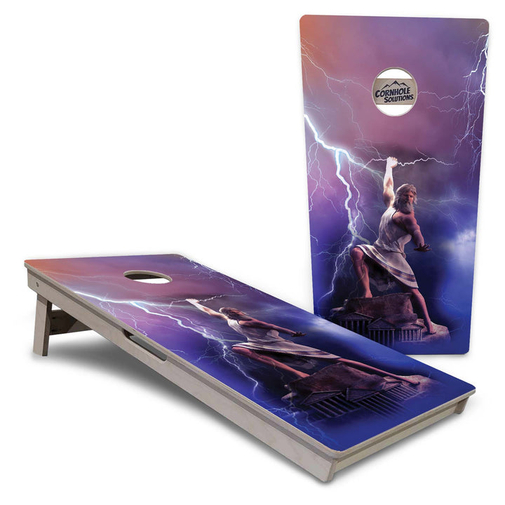 Greek Mythology Cornhole Boards - Professional Tournament Series